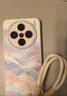 XP适用vivox200s手机壳镜头全包VIVOx200s防摔散热硅胶男女生带挂绳高级感保护外壳-古董白国风山水 实拍图