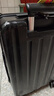 汉客行李箱男拉杆箱女登机箱镇店之宝双层拉链密码箱子旅行箱20英寸黑 实拍图