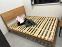小半实木床双人床北欧日式小户型卧室现代简约樱桃木家具 稳稳床 实拍图