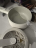 美的（Midea）电煮锅 小电锅 电蒸锅 长柄 宿舍小锅 多功能辅食锅 1.6L学生寝室一体泡面小火锅 XZE2017 配蒸笼 实拍图