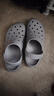 京东京造【抗菌洞洞鞋】凉鞋情侣旅行沙滩两穿eva凉拖鞋男士水泥灰44-45 实拍图