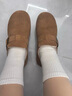 骆驼（CAMEL）松包2代全包勃肯鞋舒适深口鞋 L25W700108 驼色(全包绒里) 38 实拍图