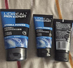 欧莱雅（LOREAL）男士洗面奶抗黑头深层清洁毛孔清爽控油火山泥清痘洁面乳洁面膏 水能双效洁面共300ml 实拍图