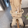 SMARTSTROLLER遛娃神器婴儿推车可坐可躺轻便折叠双向高景观0-6岁用宝宝溜娃车 香槟金(铝合金车架+3D舒适透气) 实拍图
