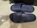 【踩屎感居家拖鞋】浴室男女拖鞋轻便防滑居家凉拖鞋鞋子男 黑色 40-41 实拍图