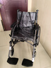 迪护三折叠手动轮椅老人专用出行轻便旅行手推车可折叠便携式老年人 实拍图
