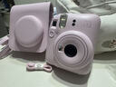 富士（FUJIFILM）instax  mini12 一次成像 立拍立得相机 mini12 浅樱粉 套餐七（官方标配+相机包+相册+白边相纸10张） 实拍图
