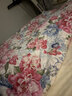 富安娜家纺床上四件套纯棉100%全棉床品床单被套双人加大套件230*229cm家居馆 实拍图