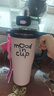 物生物保温杯女士水杯大容量冰霸杯巨无霸吸管杯高颜值学生杯子生日礼物 实拍图
