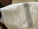 洁丽雅（Grace）柔软吸水速干抗菌防螨纯棉浴巾男女士条纹洗澡巾 实拍图