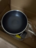 爱乐仕炒锅不粘 316不锈钢双面不粘内径32cm少油烟带盖炒菜锅 旗舰款316双面【内32外34】 32cm 实拍图