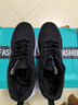 新款女鞋断码运动鞋女轻便软底透气跑步鞋女士户外皮面休闲旅游鞋 N293黑白【透气运动软底款】 37 实拍图