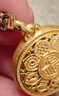 金至尊（3DG Jewellery）许凯同款黄金吊坠八宝罗盘999足金挂坠不含项链生日礼物计价 总重6.61克（金重4.86克）小板颈绳款 实拍图