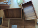 巴瑟实木梳妆台斗柜一体卧室现代简约2025新款可转角书桌床尾柜化妆桌 【实木加厚板材】100CM桌+60CM三斗柜 实拍图