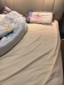 无印良品A类全棉床笠 纯棉床笠单件床垫保护罩全包防尘套 奶白1.8米 实拍图