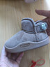 巴布豆童鞋冬季保暖儿童雪地鞋加绒加厚男童学步鞋116345039咖啡棕27 实拍图