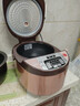 半球（PESKOE）电饭煲大容量电饭锅家用小型智能煲饭煮汤蒸煮小2-8人蒸米饭迷你球形厚釜多功能饭煲 5L 黑金+厚釜双内胆 实拍图