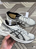 亚瑟士ASICS女鞋舒适透气跑步鞋缓震回弹跑鞋运动鞋 GEL-CONTEND 4 白色/银色 37.5 实拍图