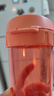 特百惠（Tupperware）茶韵500ML塑料杯男女士学生夏季运动水杯子户外便携大容量  粉色 实拍图