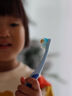 舒客宝贝（sakykids）儿童牙刷含氟刷丝防蛀细软刷毛护龈小刷头乳牙猫爪牙刷2-5岁1支装 实拍图
