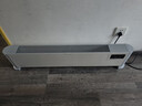 美的（Midea）石墨烯家用踢脚线取暖器电热电暖器浴室防水速热电暖气节能暖风机全屋升温电热抗菌HDV22UR 实拍图