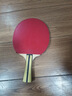 红双喜（DHS）进阶型乒乓球拍四星级横拍H4002反胶单拍附拍包+乒乓球 实拍图