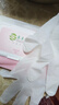 塞莫诗一次性丁腈手套加长款加厚型 防油防水耐污 30只/包 白色 大号 实拍图
