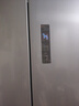 美的（Midea）慧鲜480升双变频一级能效十字四开门双开对开门超薄家用电冰箱风冷大容量政府补贴20% BCD-480WSPZM(E) 实拍图