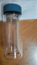 富光 男女士双层玻璃杯 高硼硅泡茶杯 茶水分离水杯带茶隔杯子500ml 实拍图