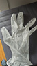 乌斯京一次性手套PVC手套100只中码食品级实验美容清洁烘焙餐饮厨房手套 实拍图