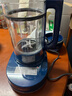摩飞电器（Morphyrichards）自动投料破壁机家用低音加热豆浆机多功能预约定时榨汁机果汁机双层隔音婴儿辅食机MR8202PLUS版蓝 实拍图