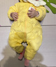 巴拉巴拉童装婴儿羽绒服连体衣宝宝2025新款冬装加厚保暖哈衣爬服萌趣造型 实拍图