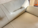 福罗帝（FROUDE）沙发真皮沙发双人位客厅沙发现代简约小户型北欧会客头层牛皮沙发 乳胶款【标准级福罗帝专用头层牛皮】 小三人1.7米 实拍图