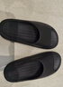 朴西男士四季抗菌室内浴室洗澡防滑居家情侣凉拖女 黑色 42-43 晒单实拍图