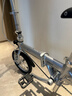 大行（DAHON） 412折叠自行车14英寸单速超轻迷你铝合金学生成人单车BYA412 银色 实拍图