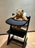 Stokke成长椅源自欧洲宝宝TT餐椅多功能儿童餐椅家用餐桌椅婴儿餐椅 【推荐】黑色单椅 实拍图
