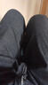 罗蒙（ROMON）男士牛仔裤男秋冬商务休闲裤男弹力直筒男裤厚款深档直筒长裤高腰 深蓝色+浅蓝色【冬季款】 加绒 31 【腰围2尺4建议115-125斤】 实拍图