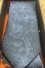 诺斯.马丁高端真丝领带男士正式商务西装新郎结婚礼手打圣诞礼物高级感蓝色 晒单实拍图