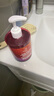 首品可以固色的洗发水去黄护色锁色粉红蓝灰银灰紫灰橙色奶茶烟灰 【红色系专研】固色洗发水500ml 实拍图