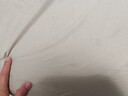 MUJI易干柔软被套套装 床上四件套 米色格纹 床垫罩式/加大双人床用 实拍图