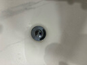 潜水艇（Submarine）CQ-8铜镀铬面盆弹跳下水器洗手盆漏水塞子过滤头发杂物 小蘑菇头 实拍图