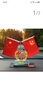 迪加伦【爱国红旗】车载香薰摆件五星红旗汽车香水座会议办公室装饰摆件 实拍图