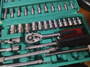 绿林（GREENER）47件汽修工具套装套筒扳手扭力棘轮全套小飞摩托车修车工具箱螺丝 实拍图