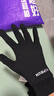 迪卡侬户外运动男女跑步健身骑行轻薄舒适保暖触屏手套纯黑色M-4564125 实拍图
