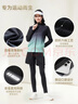 VICTORIATOURIST运动套装女春夏跑步健身瑜伽服羽毛球紧身训练服速干显瘦五件套 实拍图