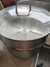 双立人（ZWILLING）蒸锅二层不锈钢汤锅蒸笼蒸格煲汤蒸鱼蒸馒头锅烹饪锅具大容量28cm 实拍图