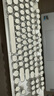 前行者（EWEADN） TK950无线蓝牙朋克机械键盘鼠标套装有线三模办公游戏电脑笔记本黑轴复古外设 白色白光 实拍图