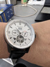 海鸥（SEAGULL）手表男自动机械表 日历周历月历镂空飞轮男士手表生日礼物1328白 实拍图