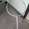 李宁（LI-NING）羽毛球拍雷霆小钢炮超轻白色全碳素进攻型单拍4U已拉线AYPT311-4 实拍图