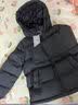 保姆鹅 儿童羽绒服宝宝短款加厚白鸭绒外套男童女童保暖防风冬[NG2637] 海军蓝 90 实拍图